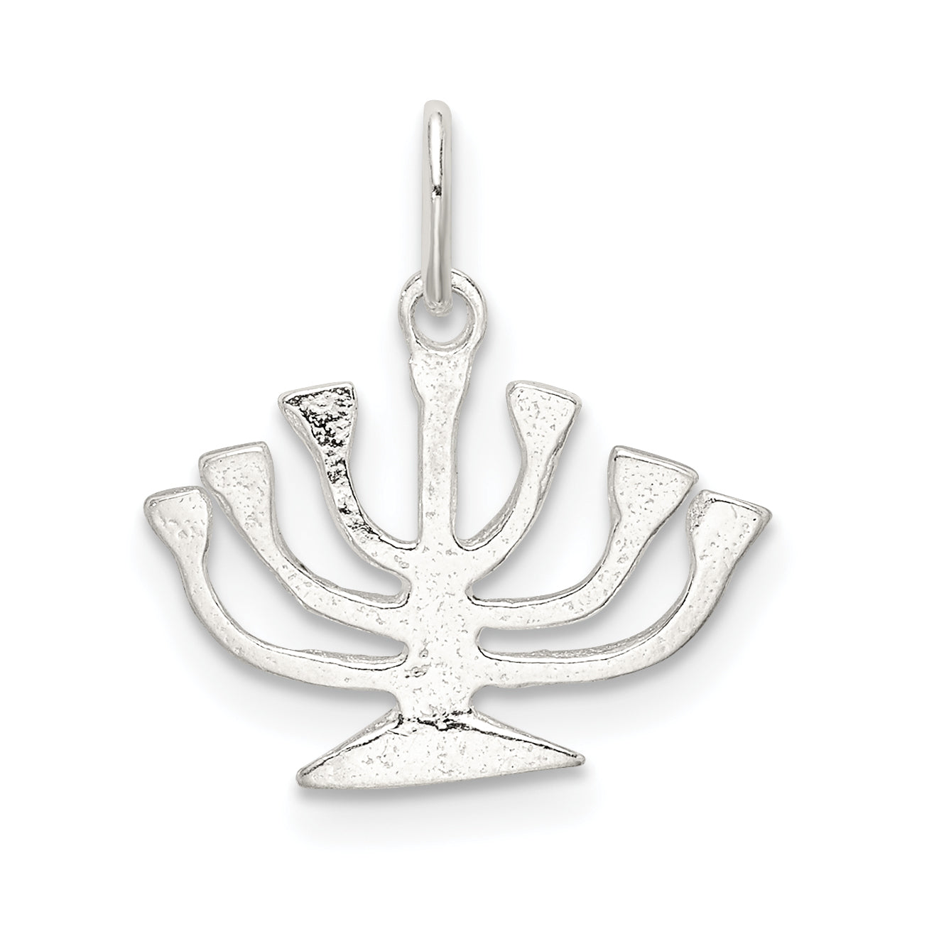 Sterling Silver Menorah Charm