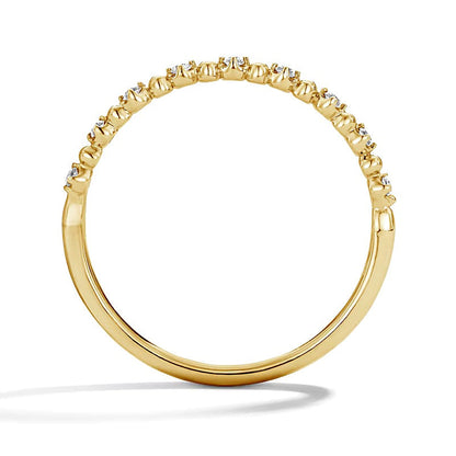 0.07 CT. TW Diamond Stackable Anniversary Band in 10K Gold