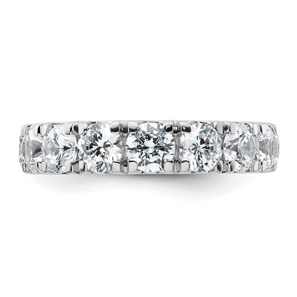 14K White Gold 4 carat Certified Lab Grown Diamond VS+ F+ Complete Wedding Band Ring