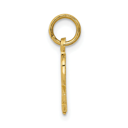 10K Yellow Gold Prescription Symbol Rx Charm