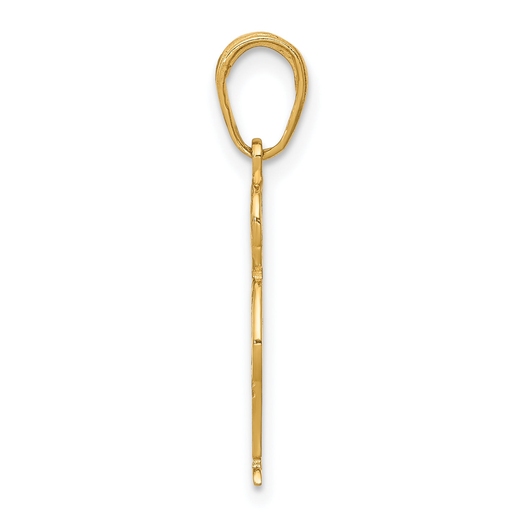 10K Yellow Gold 10K Boy With Hands In Pocket Pendant
