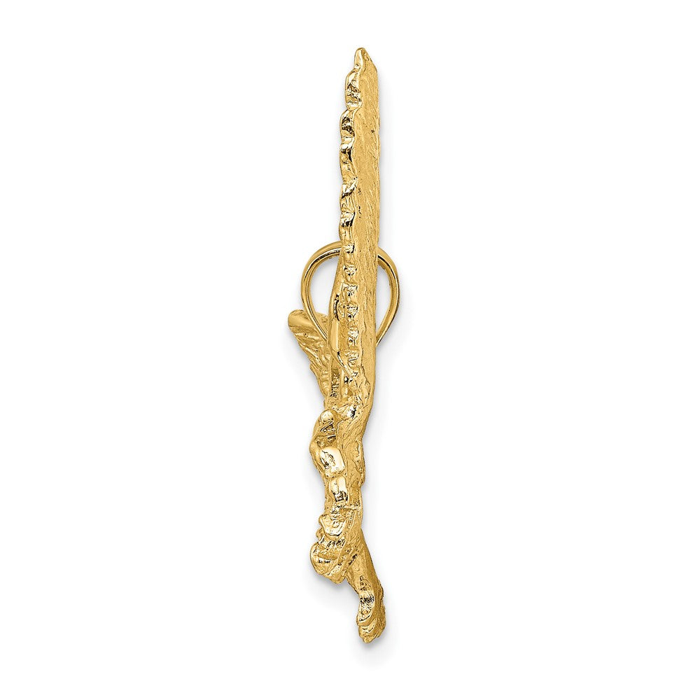 10K Yellow Gold 10Keagle W/Beak Touching Claws Charm