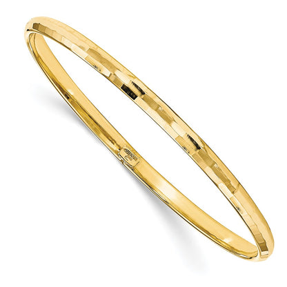 10K Yellow Gold Polished Bangle