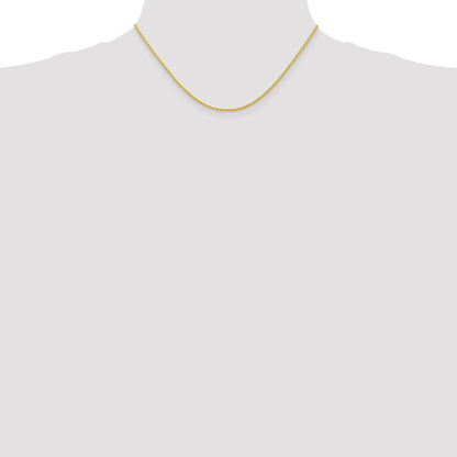 10K Yellow Gold 1.5mm Parisian Wheat Chain Necklace