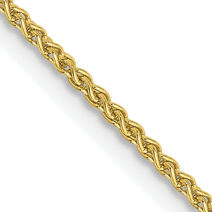 10K Yellow Gold 1.25mm Spiga Chain Necklace