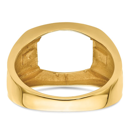 10K Yellow Gold Gents Ring Mounting