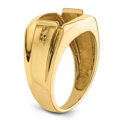 10K Yellow Gold Gents Ring Mounting