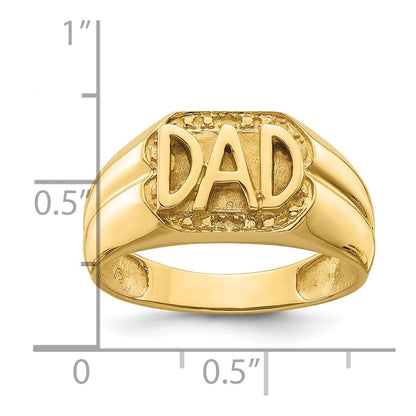 10K Yellow Gold Gents Ring Mounting