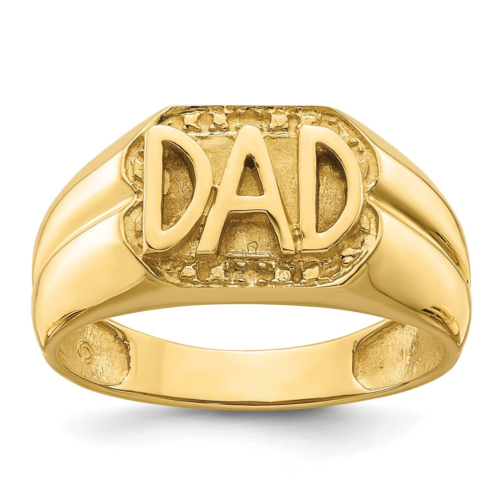 10K Yellow Gold Gents Ring Mounting