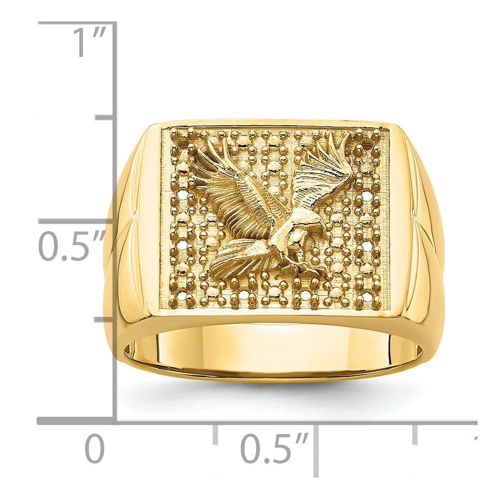 10K Yellow Gold Gents Ring Mounting