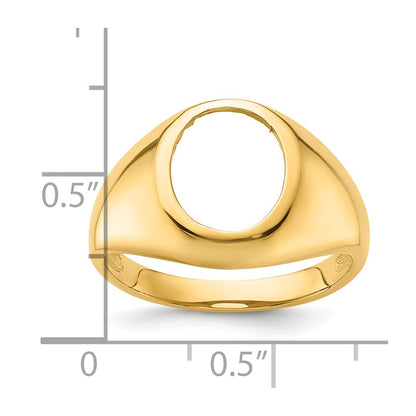 10K Yellow Gold Gents Ring Mounting