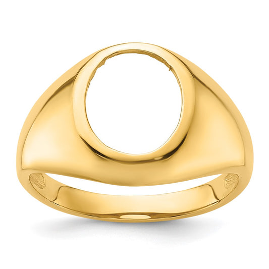 10K Yellow Gold Gents Ring Mounting