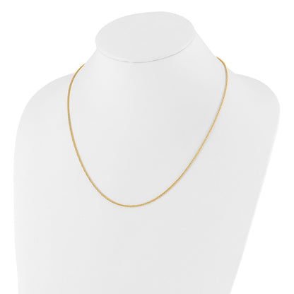 30 Inch 14K Adjustable 1.5mm Wheat Chain Necklace