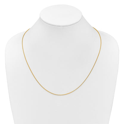 26 Inch 14K Yellow Gold Adjustable 1.25mm Franco Chain Necklace