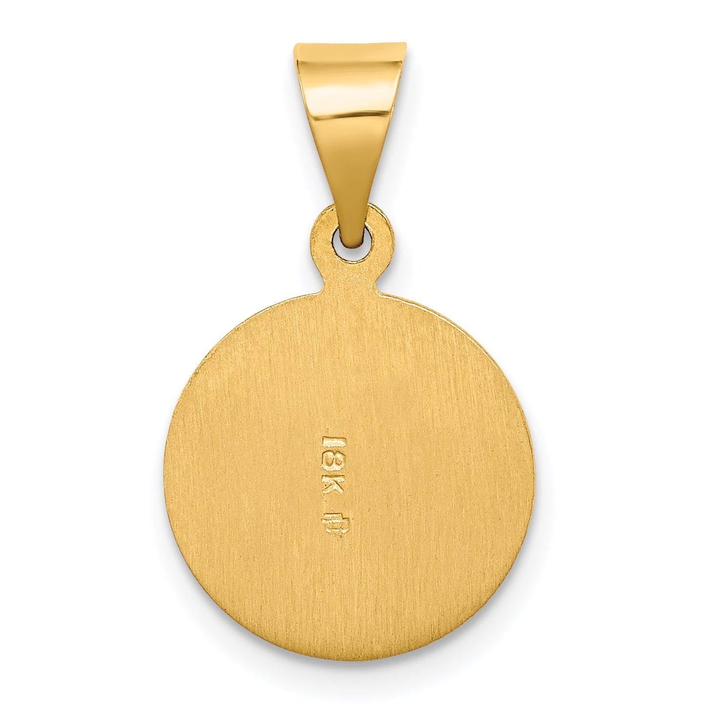 18K Yellow Gold Saint Jude Thaddeus Medal Pendant