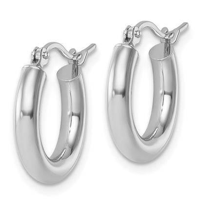 14K White Gold Earrings