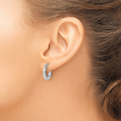 14K White Gold Earrings