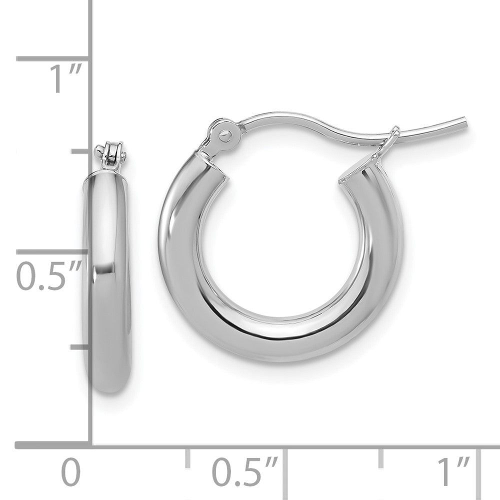 14K White Gold Earrings