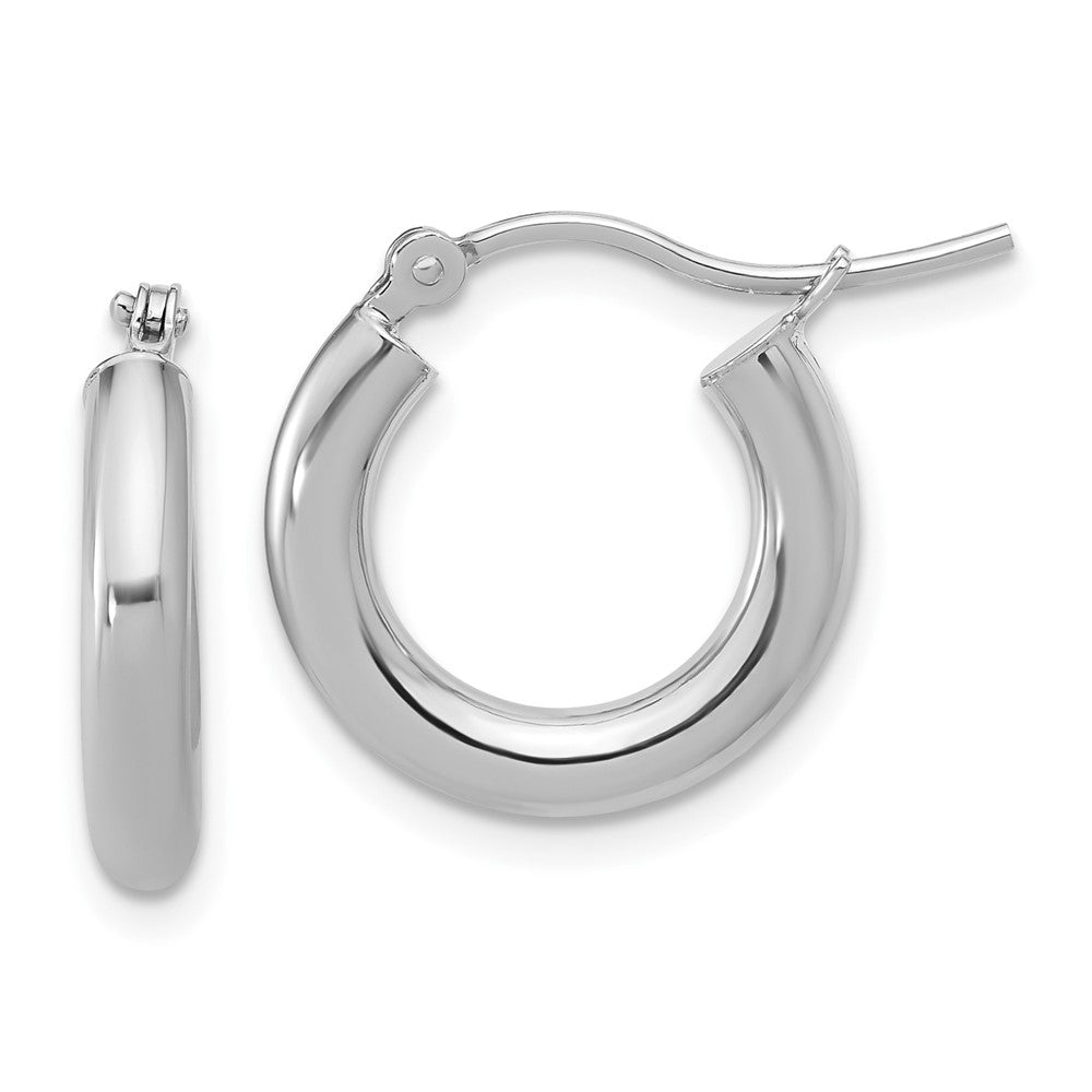 14K White Gold Earrings