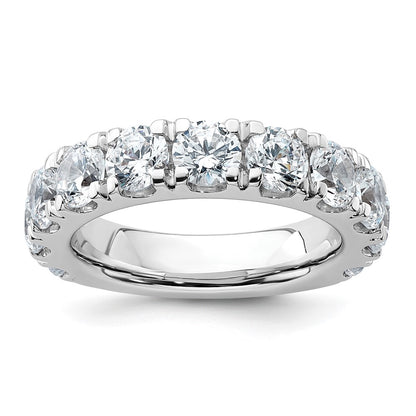 14K White Gold 4 carat Certified Lab Grown Diamond VS+ F+ Complete Wedding Band Ring