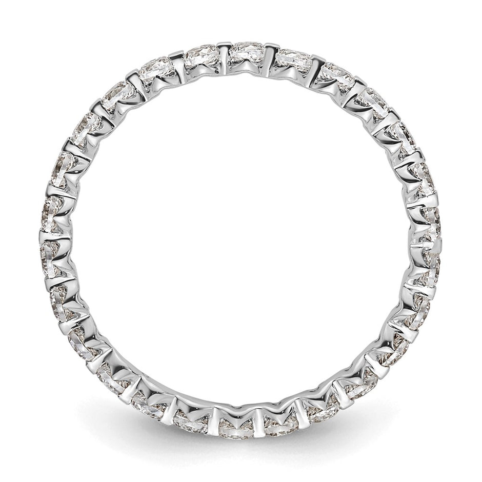 Solid White Gold Wedding Band – goldia.com.au