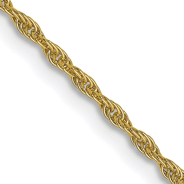 18 Inch 10K 1.2 mm Loose Rope Chain Necklace (5186-18) – Goldia.com.au