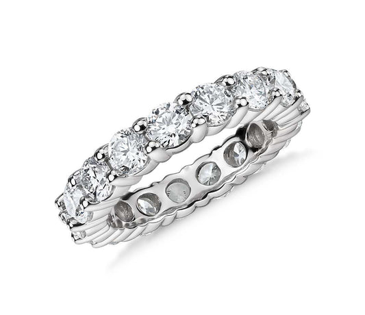 4 ct. tw. Diamond Eternity Band Ring 14K White Gold