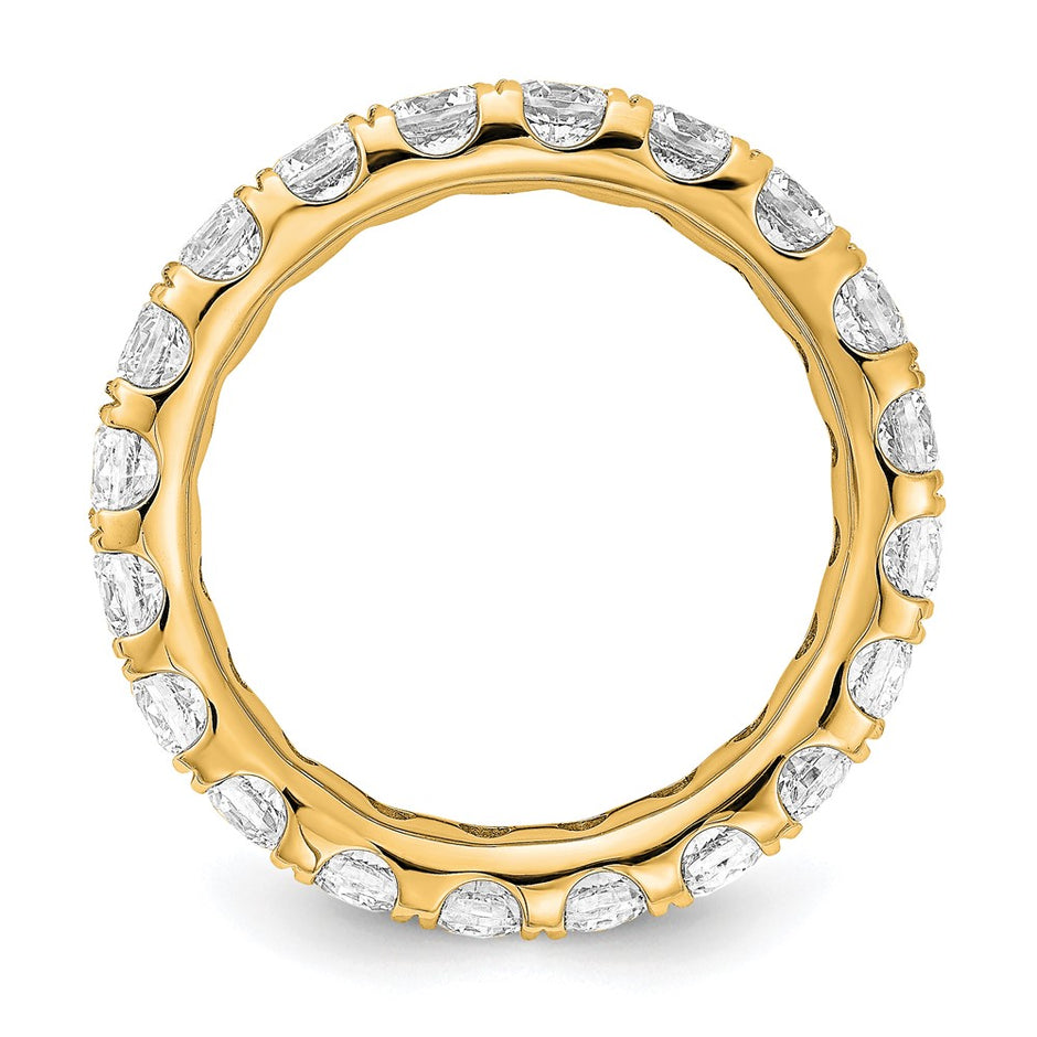 Diamond Band Ring Yellow Gold – Goldia.com.au