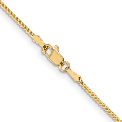 20 Inch 14K 1.1mm Franco Chain Necklace