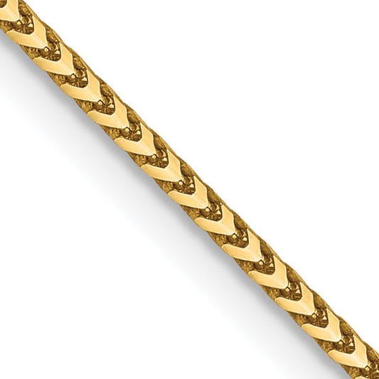 20 Inch 14K 1.1mm Franco Chain Necklace