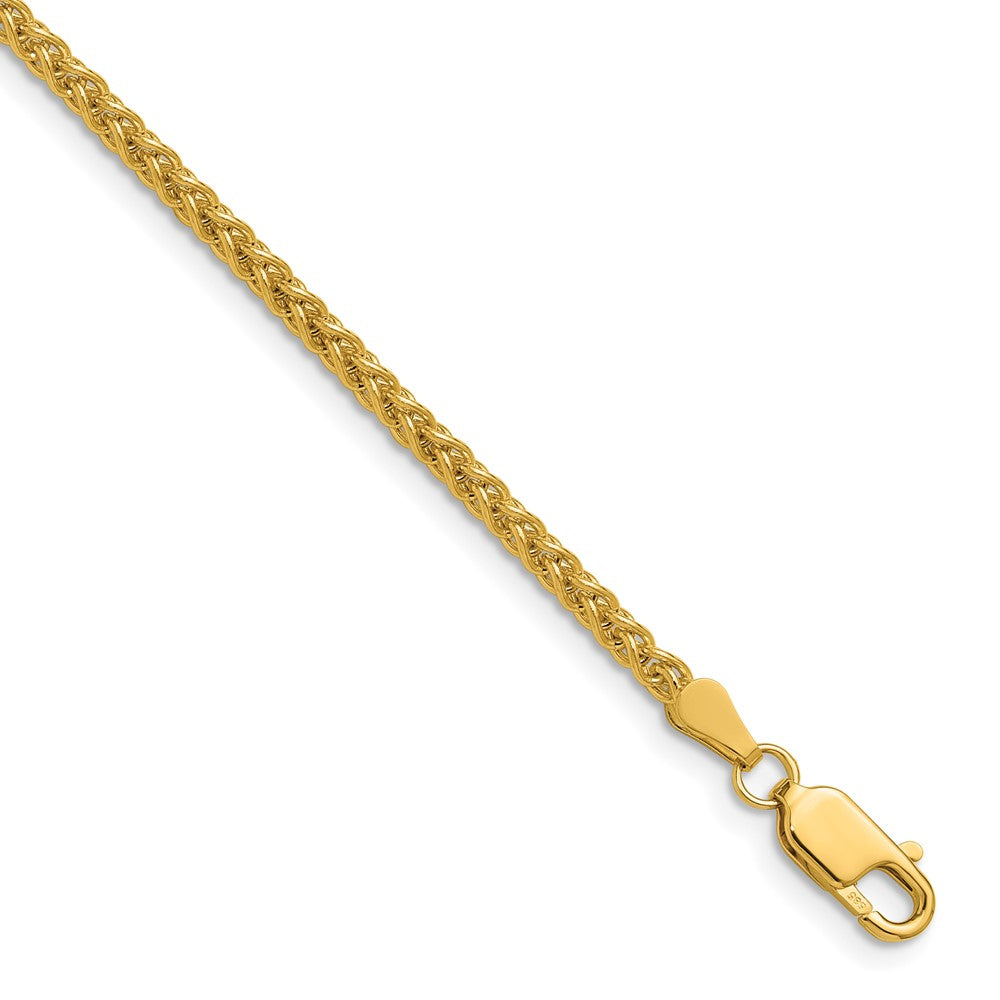 14K Yellow Gold 2.8mm Spiga Chain Necklace