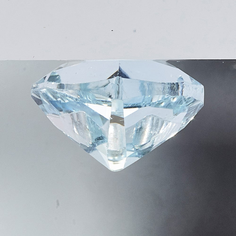 Gemstone Aquamarine Aa Quality 6mm Heart