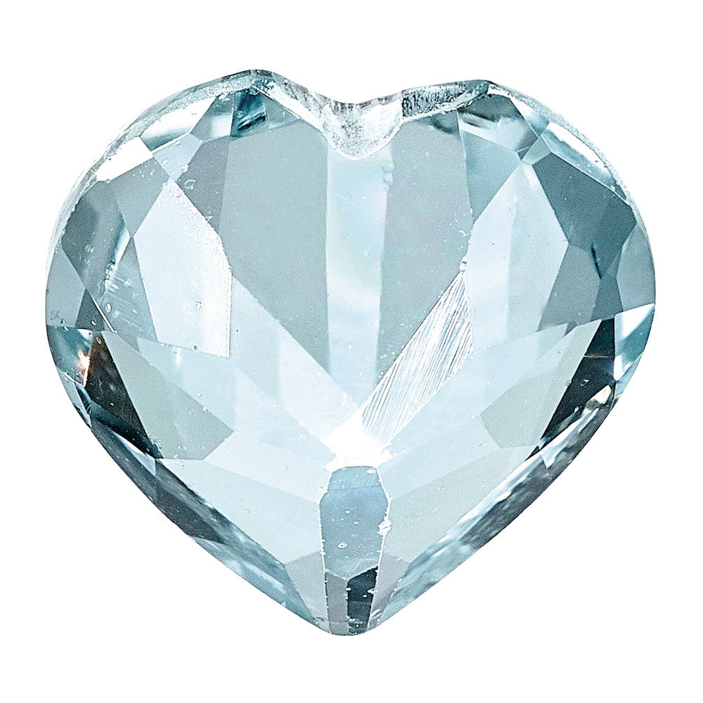 Gemstone Aquamarine Aa Quality 6mm Heart