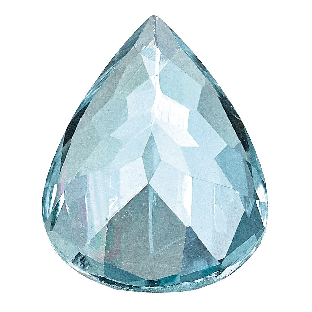 Gemstone Aquamarine Aa Quality 7X5mm Pear