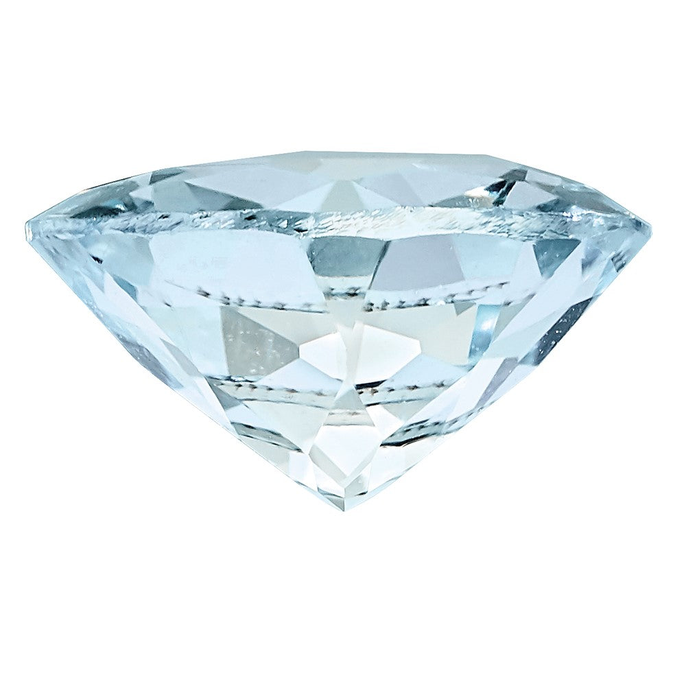 Gemstone Aquamarine Aa Quality 6mm Round