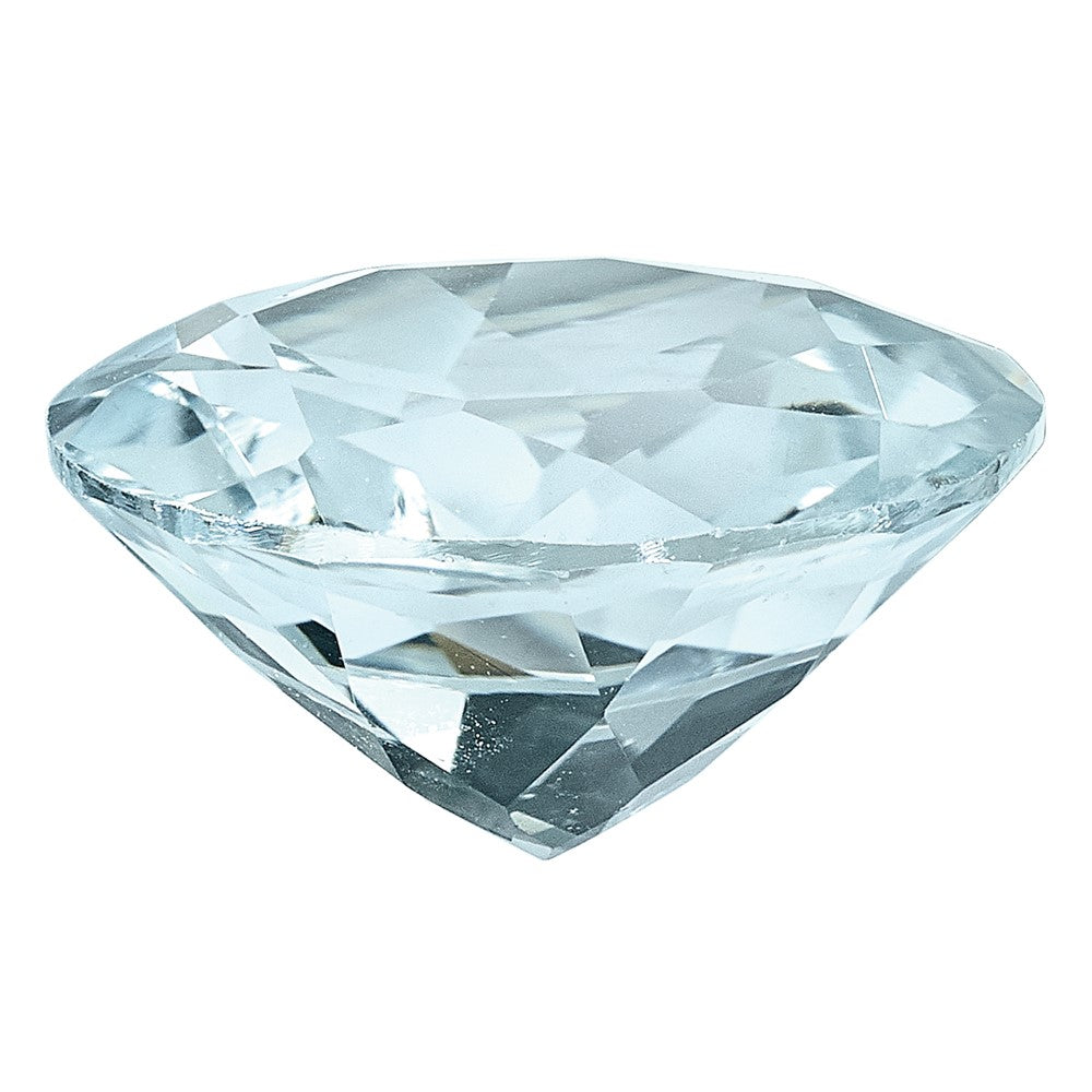 Gemstone Aquamarine Aa Quality 4mm Round