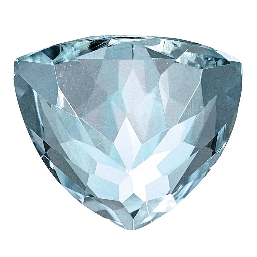 Gemstone Aquamarine Aa Quality 6mm Trillion