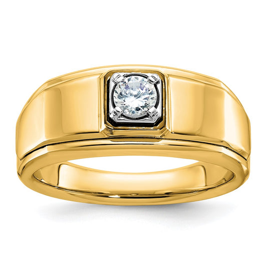 10K Yellow Gold Ibgoodman Men'S Diamond Ring Mounting