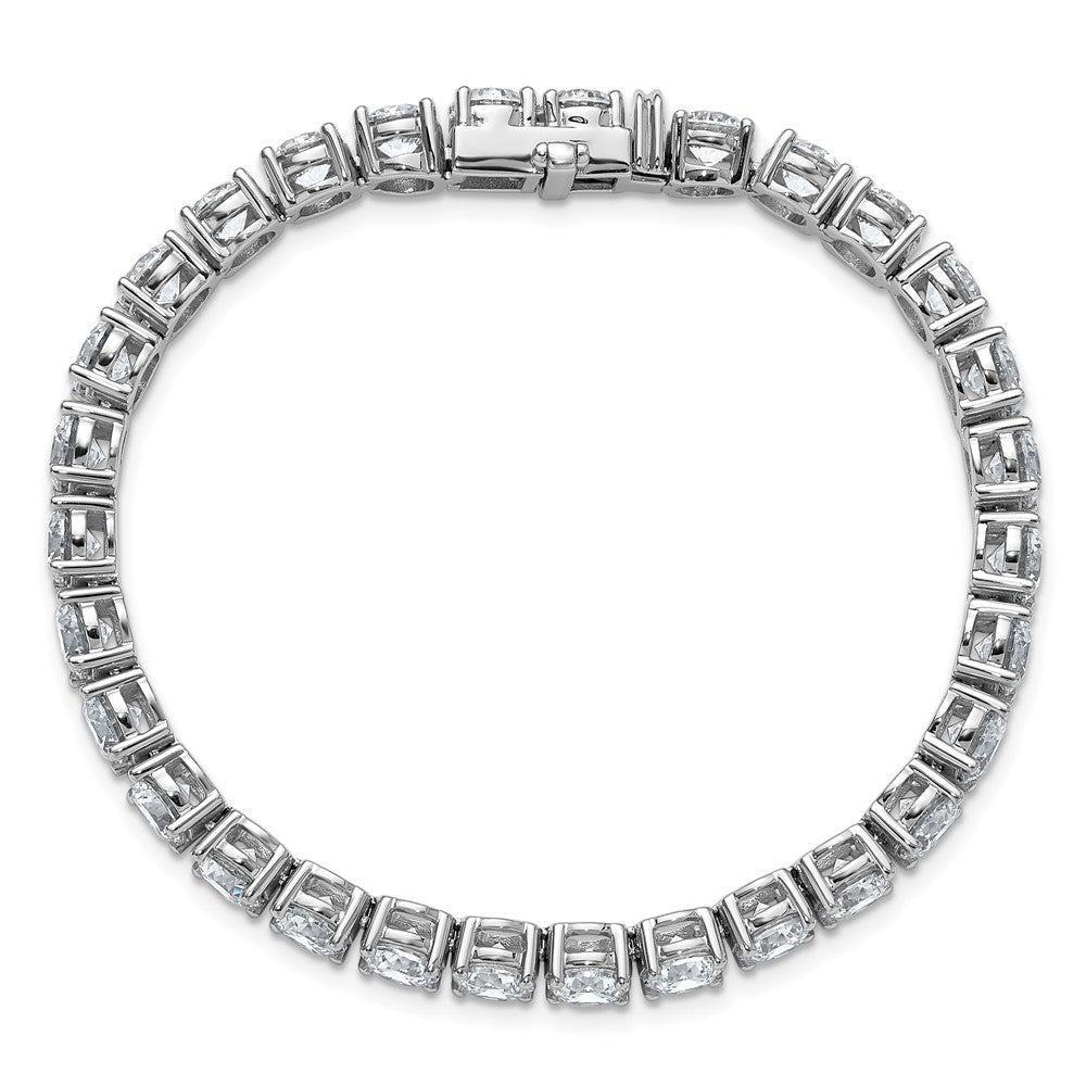 14k White Gold 22 1/2 Ct. Lab Grown Diamond VS/SI+ G+ Tennis Bracelet