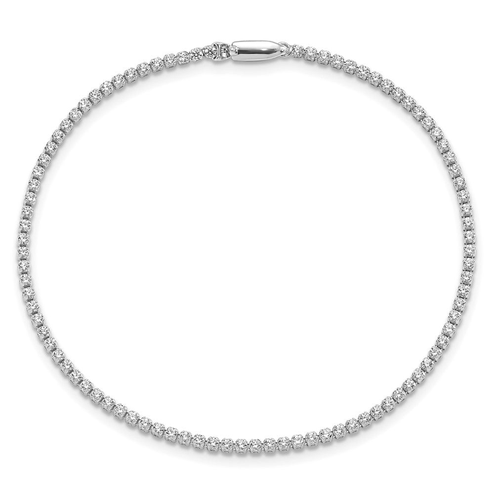 14k White Gold 1 1/3 Ct. Lab Grown Diamond VS/SI+ G+ Round Tennis Bracelet
