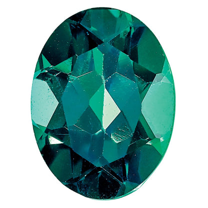 Gemstone Created Alexandrite 8X6mm Oval