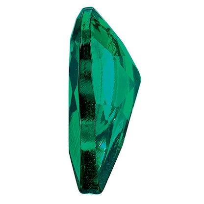 Gemstone Created Emerald 9X6mm Pear