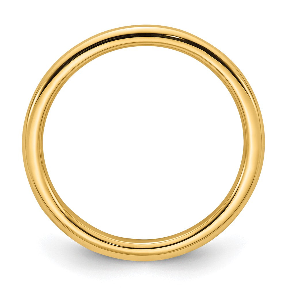 18k Yellow Gold 2mm Standard Weight Comfort Fit Wedding Band Ring