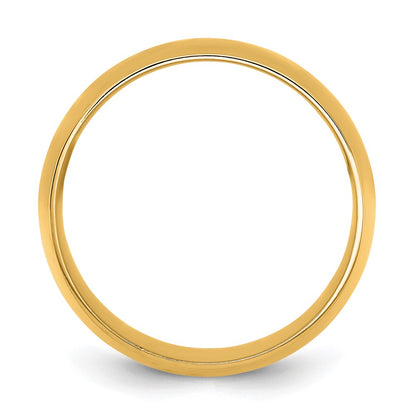 10K Yellow Gold 10Ky 10mm Lightweight Comfort Fit Band Size 11
