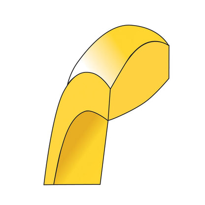 18k Yellow Gold 2mm Lightweight Comfort Fit Wedding Band Ring