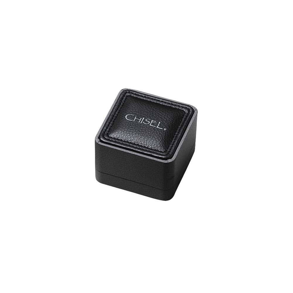 Stainless Steel Chisel Brushed Black Ip-Plated Money Clip