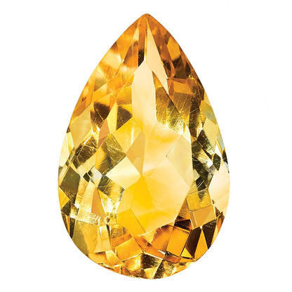 Gemstone Citrine Aa Quality 8X5mm Pear