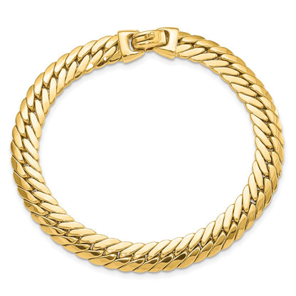 7.5 Inch 14K Large Snake Chain Bracelet