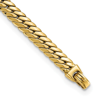 7.5 Inch 14K Large Snake Chain Bracelet