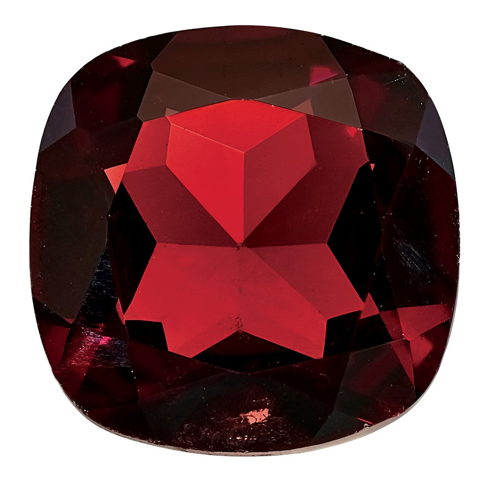 Gemstone Garnet Aa Quality 10mm Antique Cushion